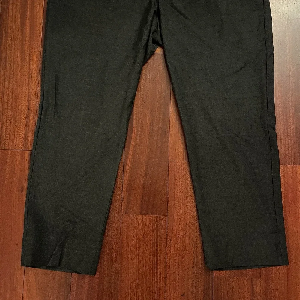 Ermenegildo Zegna Su Misura Dress Pants Mens 42x29 Herringbone Wool 7 64 Trouser